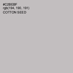 #C2BEBF - Cotton Seed Color Image
